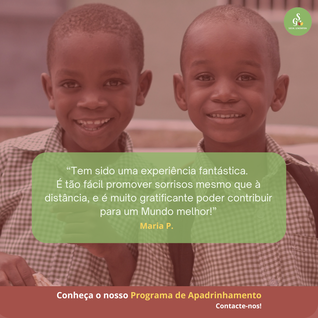 Faça uma criança feliz com o Apadrinhamento da Social Generation